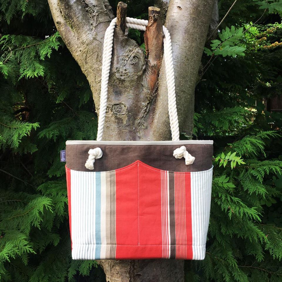 Abby's Alley Tote bag pattern