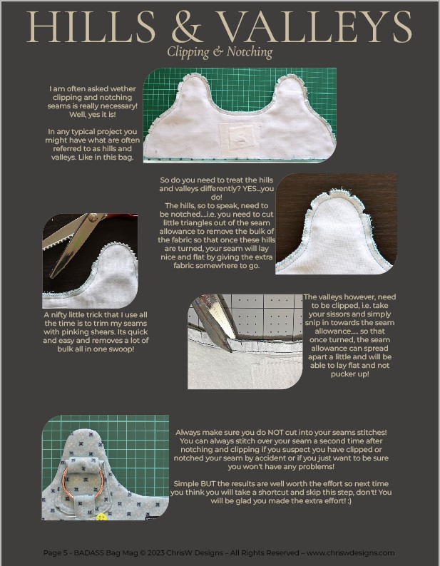 Bag Making Tips
